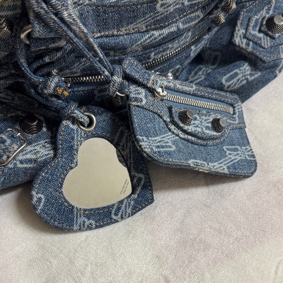 Balenciaga Blue Denim Bag - Neo Cagole City handbag {blue denim} - Picture 8 of 10